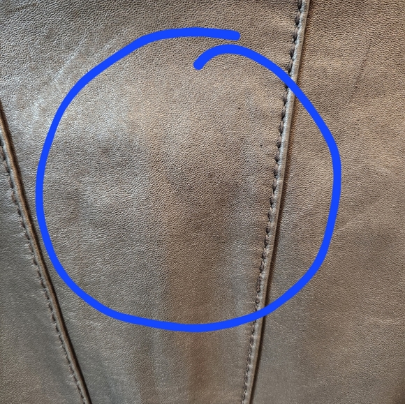 Michael Kors Leather Moto Jacket, Black, Size US M - Picture 14 of 15